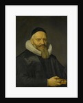 Portrait of Anthony de Wale, Professor of Theology in Leiden, The Netherlands by David Bailly
