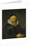 Portrait of Anthony de Wale, Professor of Theology in Leiden, The Netherlands by David Bailly