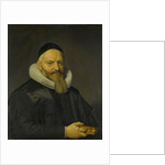 Portrait of Anthony de Wale, Professor of Theology in Leiden, The Netherlands by David Bailly