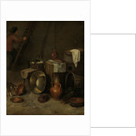 Still life in a stable by Hendrik Potuyl