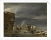 Winter Landscape near a Town by Nicolaes Pietersz. Berchem
