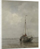 Bluff-bowed Fishing Boat on the Beach at Scheveningen by Jacob Maris