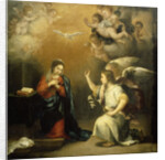 Annunciation to the Virgin by Bartolomé Esteban Murillo