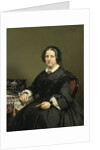 Wilhelmina Margaretha van den Bosch. Wife of Gerard Johan Verloren van Themaat by Johan Heinrich Neuman