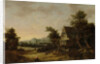 Hilly Landscape with Peasant Cottage by Cornelis van Zwieten