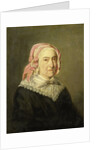Portrait of Sientje Nijkerk-Servaas at 90 years old, 1857 by Jozef Israëls