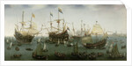 The Return to Amsterdam of the Second Expedition to the East Indies by Hendrik Cornelisz. Vroom