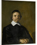 Portrait of a Man, possibly a Preacher by Frans Hals