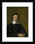 Portrait of a Man, possibly a Preacher by Frans Hals