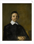 Portrait of a Man, possibly a Preacher by Frans Hals