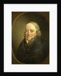 Portrait of Johannes Kinker, Poet and Philosopher, Professor at Liège Luik Belgium by Jan Cornelis van Rossum