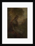 Young woman under a tree at sunset, called Autumn by Henri Fantin-Latour