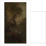 Young woman under a tree at sunset, called Autumn by Henri Fantin-Latour