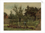 Kitchen garden by Willem Witsen