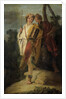 Young Man with Bow and large Quiver and his Companion with a Shield, formerly entitled Telemachus and Mentor by Giovanni Battista Tiepolo
