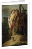 Young Man with Bow and large Quiver and his Companion with a Shield, formerly entitled Telemachus and Mentor by Giovanni Battista Tiepolo