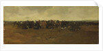 Resting cavalry by George Hendrik Breitner