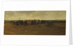 Resting cavalry by George Hendrik Breitner