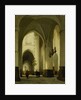 Interior of the Great or St. Bavo Church in Haarlem, The Netherlands by Johannes Bosboom
