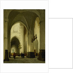 Interior of the Great or St. Bavo Church in Haarlem, The Netherlands by Johannes Bosboom