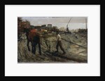 Building site in Amsterdam, The Netherlands by George Hendrik Breitner