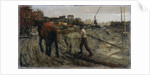 Building site in Amsterdam, The Netherlands by George Hendrik Breitner