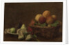 Still life with fruit by Henri Fantin-Latour