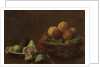 Still life with fruit by Henri Fantin-Latour