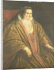 Portrait of a Woman, probably Morosina Morosini, Wife of Marino Grimani, Doge of Venice Italy by Workshop of Leandro Bassano
