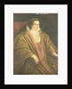 Portrait of a Woman, probably Morosina Morosini, Wife of Marino Grimani, Doge of Venice Italy by Workshop of Leandro Bassano