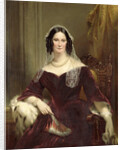 Portrait of Dieuwke Fontein, second Wife of Adriaan van der Hoop by Jan Adam Kruseman