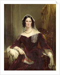 Portrait of Dieuwke Fontein, second Wife of Adriaan van der Hoop by Jan Adam Kruseman