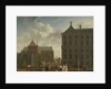 The Nieuwe Kerk and the Town Hall on the Dam in Amsterdam, The Netherlands by Isaac Ouwater