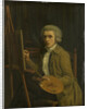 Portrait of a Painter, probably the Artist himself by Willem Uppink