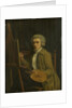 Portrait of a Painter, probably the Artist himself by Willem Uppink