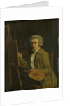Portrait of a Painter, probably the Artist himself by Willem Uppink