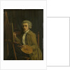 Portrait of a Painter, probably the Artist himself by Willem Uppink
