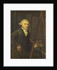 Portrait of a Painter, probably Harmanus Uppink by Willem Uppink
