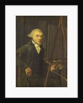 Portrait of a Painter, probably Harmanus Uppink by Willem Uppink