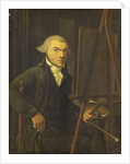Portrait of a Painter, probably Harmanus Uppink by Willem Uppink