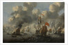 Burning of the English Fleet at Chatham, 20 June 1667 (Raid on the Medway UK) by Peter van de Velde