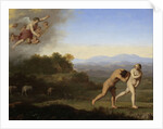 The Expulsion from Paradise by Cornelis van Poelenburch