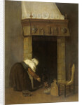 Woman at the Hearth by Jacob Vrel