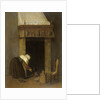 Woman at the Hearth by Jacob Vrel