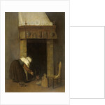 Woman at the Hearth by Jacob Vrel