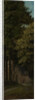 View in a Forest, outer left wing of a triptych by Gerard David
