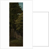 View in a Forest, outer left wing of a triptych by Gerard David