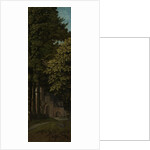 View in a Forest, outer left wing of a triptych by Gerard David