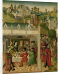 Wedding Feast of Saint Elizabeth of Hungary and Louis of Thuringia in the Wartburg by Master of the St Elizabeth Panels