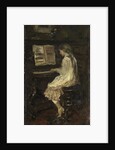 Girl at the Piano by Jacob Maris
